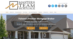 Desktop Screenshot of mastersteammortgage.com